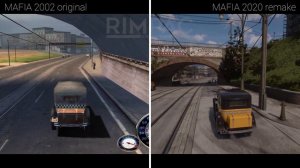 Mafia 2002 vs Mafia 2020 \ city trip comparison \ Сравнение известных мест города \ Прогулка