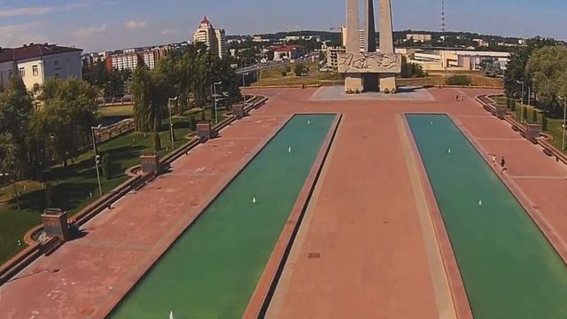 Мой любимый город Витебск с высоты птичьего полета смотреть онлайн