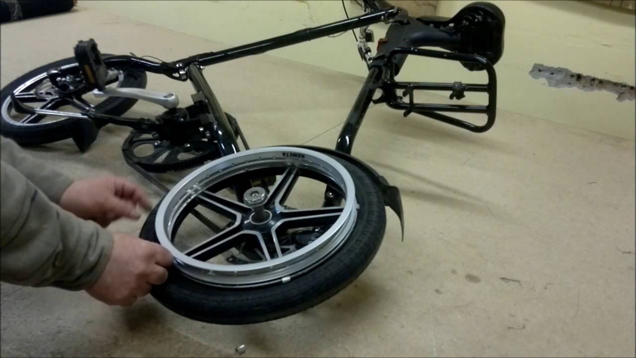 Стрида с мотором Ведомый шкив смотреть онлайн