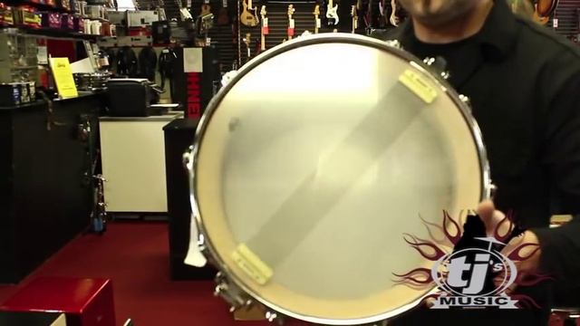 DW Super Solid Edge 14x6.5 Snare Unboxing - TJ's Music смотреть онлайн