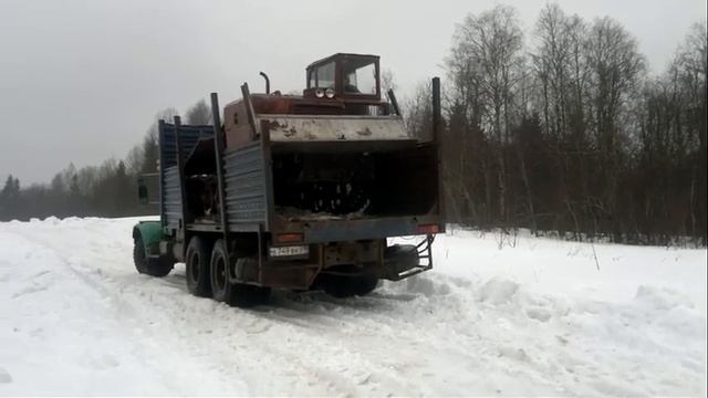 ТДТ 55 и КРАЗ людоед смотреть онлайн
