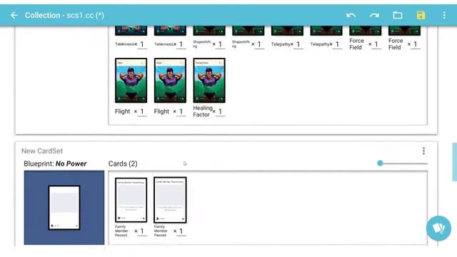 Card Creator v2.2.1 - Working on Second Class Supers Card Game - Episode 1 смотреть онлайн