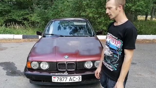 Бмв е34 2.5 тдс. Неудачное начала проекта. Перегрев двигателя. смотреть онлайн