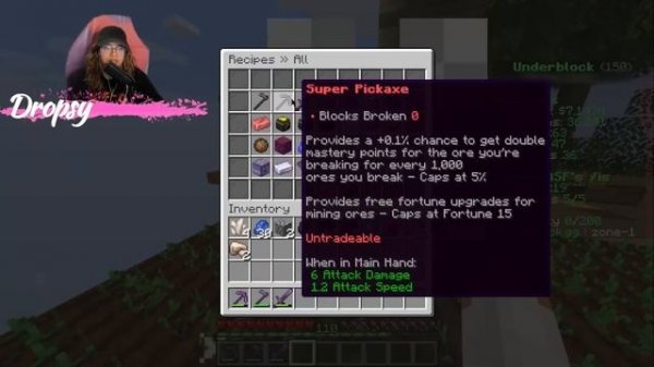 Max Sky Island Size On One Lucky Block In Minecraft