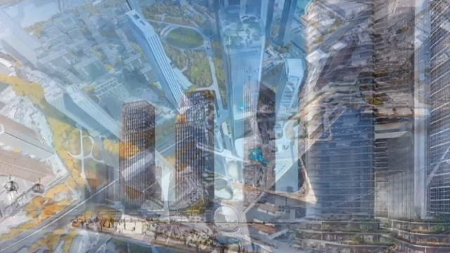 Проект застройки территории Южного порта архбюро Nikken Sekkei смотреть онлайн