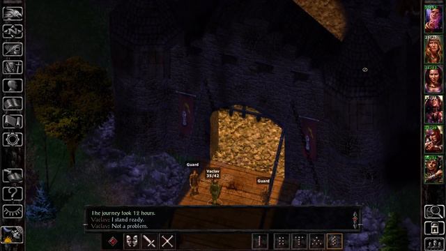 Baldur's Gate Enhanced Edition - 12 - Kagain, Kivan and business in Beragost смотреть онлайн