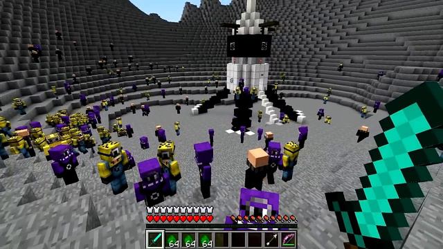 Minecraft Mods - MORPH HIDE AND SEEK - MINIONS MOD смотреть онлайн