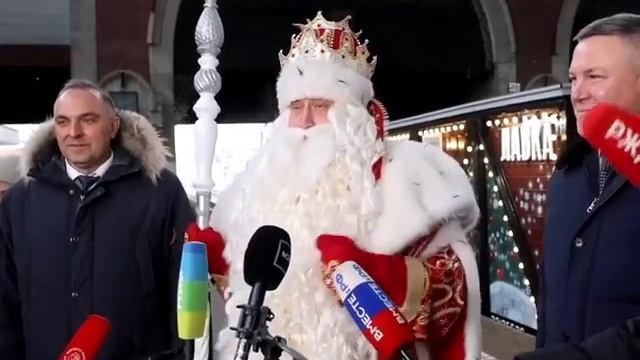 Поезд Деда Мороза из Великого Устюга смотреть онлайн