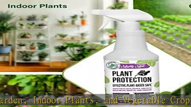 Mighty Mint 32oz Plant Protection Peppermint Spray for Spider Mites, Insects, Gnats, Fungus, and Di смотреть онлайн