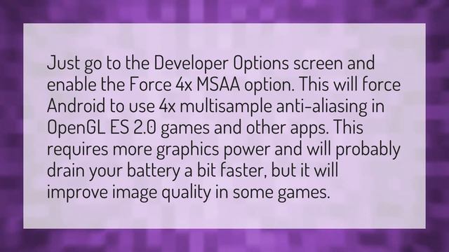 How do I enable 4x MSAA? смотреть онлайн