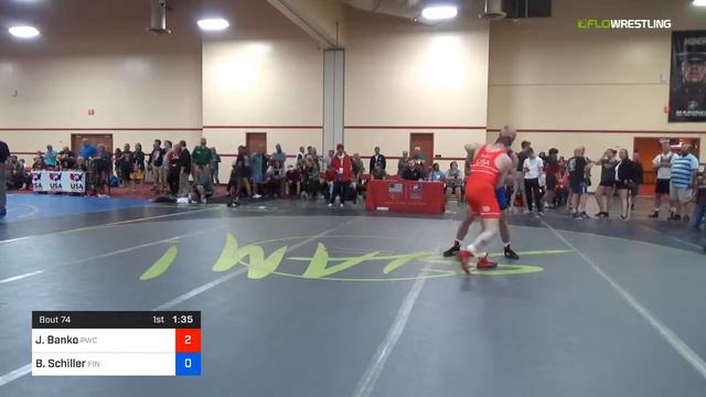 2018 Marine Corps US Open/Masters C Greco Roman 78 RR Rnd 2 - Jon Banko (PWC) Vs. Bryan Schiller ( смотреть онлайн