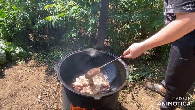 КАЗАН-КАБОБ !! ТЕЛЁНОК+БАРАШЕК !!! СУПЕР РЕЦЕПТ ! #subscribe #food #like #михаилчистяков #рецепты смотреть онлайн