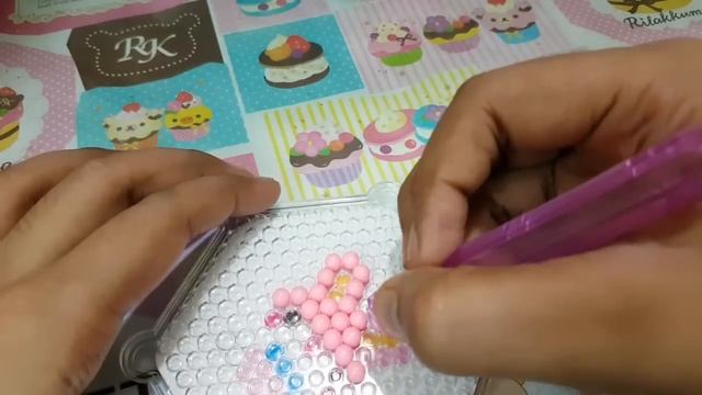 DIY Key Ring / DIY Key Chain with Water Spray Magic Beads kit смотреть онлайн