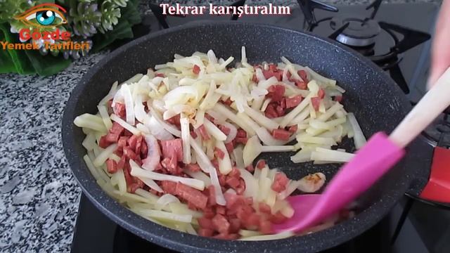 ? Yumurta ve Soğan ile yapılabilecek en lezzetli tarif. ? Sürekli yemek isteyeceksiniz. ? смотреть онлайн