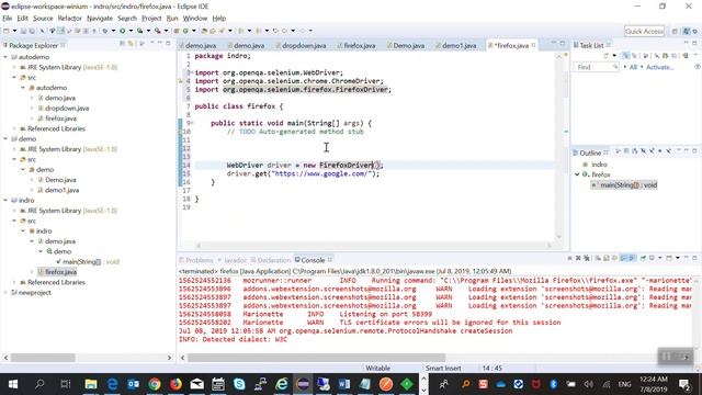7. selenium : How to Run Selenium WebDriver tests on firefox with geckodriver and IE, and edge смотреть онлайн