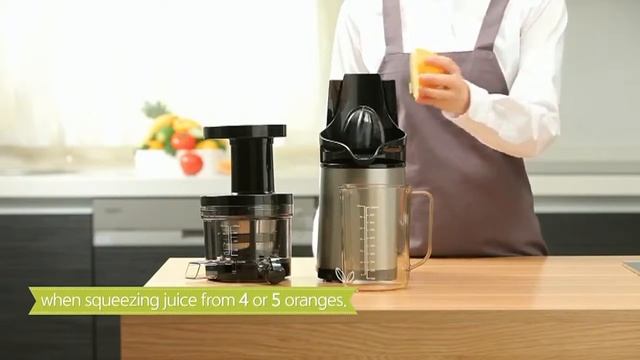 Насадка для цитрусовых для шнековых соковыжималок Hurom HH и HG смотреть онлайн