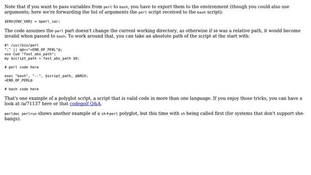Have a script with perl shebang, need to switch to bash in the middle (4 Solutions!!) смотреть онлайн