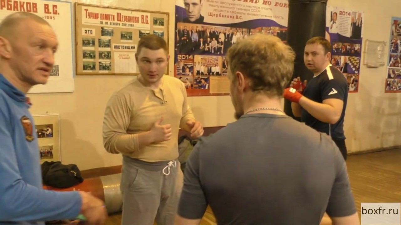 Бокс: разминочные упражнения перед спаррингами (English subs) смотреть онлайн