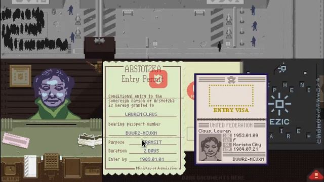 Let's Play Papers Please: Part 5 "The Order Rises" смотреть онлайн