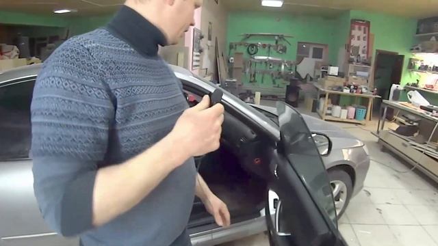 Subaru Legacy Шумоизоляция, замена магнитолы, динамиков и установка 4-х канального усилителя. от KS смотреть онлайн