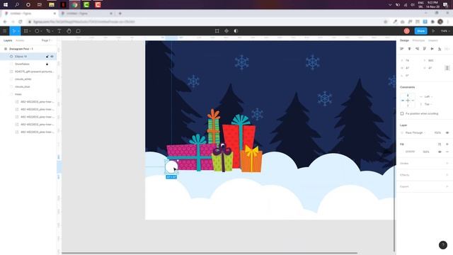 Instagram Post Design (Figma) - Sarajevo Advent Run 2020 смотреть онлайн