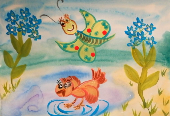 Как нарисовать смешного воробья смотреть онлайн