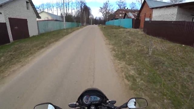 Bajaj Pulsar 180 Покатушки по разной местности апрель 2020 смотреть онлайн
