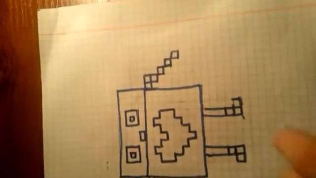 Мои рисунки! )))) По клеточкой тетрадь:-):-) смотреть онлайн