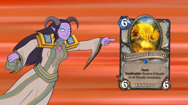Wronchi Card Reveal | Seeking Guidance in Stormwind