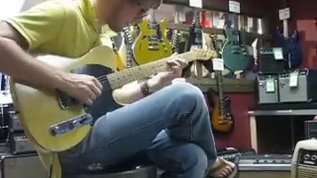 1951 Fender Esquire - played through a 1960 Fender Super Amp смотреть онлайн