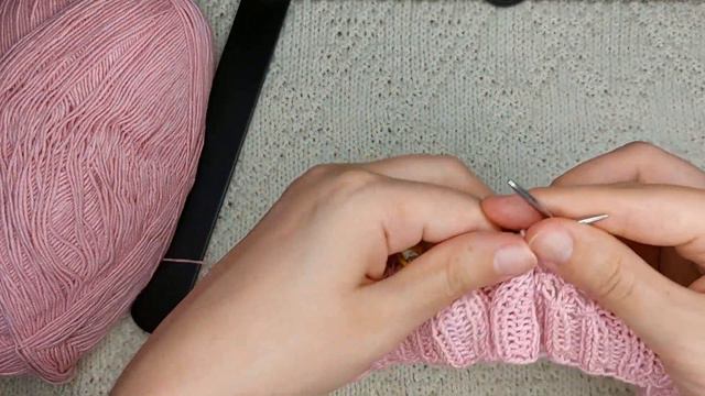 Летний джемпер с короткими рукавами спицами ажурным узором / Футболка спицами/_часть 2 смотреть онлайн
