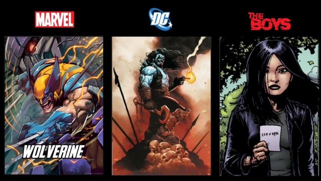 Marvel DC And Boys Comic Copycats | Marvel | Dc | The Boys | Deadwish смотреть онлайн