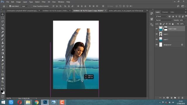 PS Touch Underwater Effects Photo Editing Tutorial Processing | Photoshop ideas смотреть онлайн