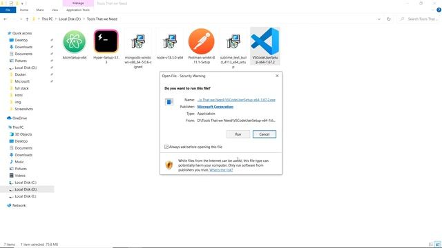 Installing VS Code, Node, MongoDB & Hyper | Tools That We Need #2 смотреть онлайн