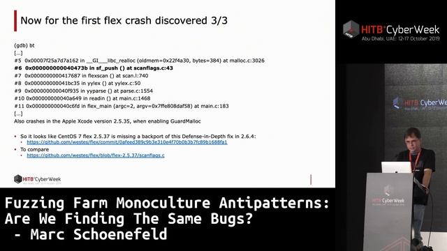 #HITBCyberWeek D1T1 - Fuzzing Farm Monoculture Antipatterns - Marc Schoenefeld смотреть онлайн