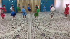 танец "Радуга желаний" дети 4-5лет танц. гр. Коркемай Д/С 42 г. Талдыкорган, хореограф Шарипова РН