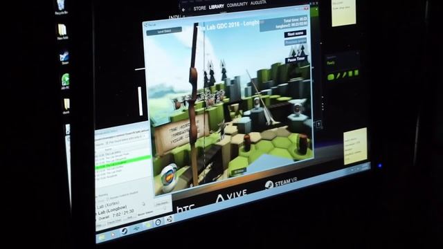 HTC Vive Star Wars Trials on Tatooine + The Lab Gameplay Demo VR (GDC 2016) смотреть онлайн