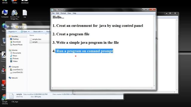 Create environment for java by using control panel смотреть онлайн