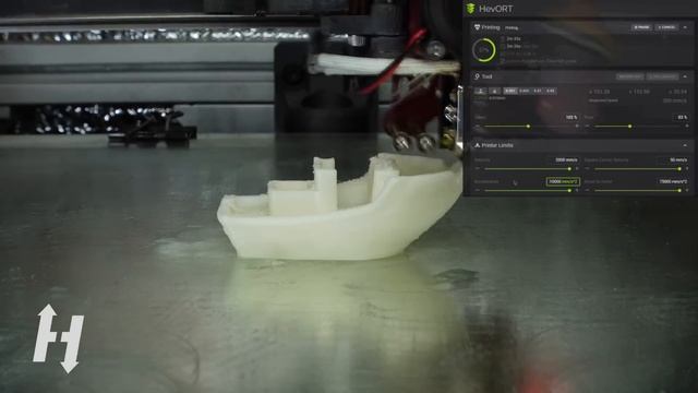 Printing Benchy with SERVO motors on my HevORT смотреть онлайн