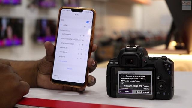 How to transfer video wirelessly from Canon DSLR to mobile || Video transfer from camera to mobile смотреть онлайн