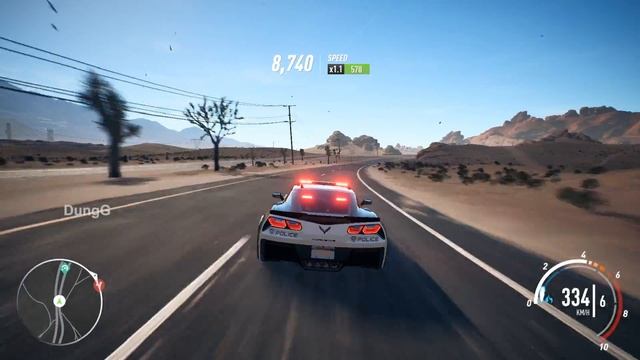 NFS Payback Multiplayer - Police Car - Dodge Challenger - Chevrolet Corvette