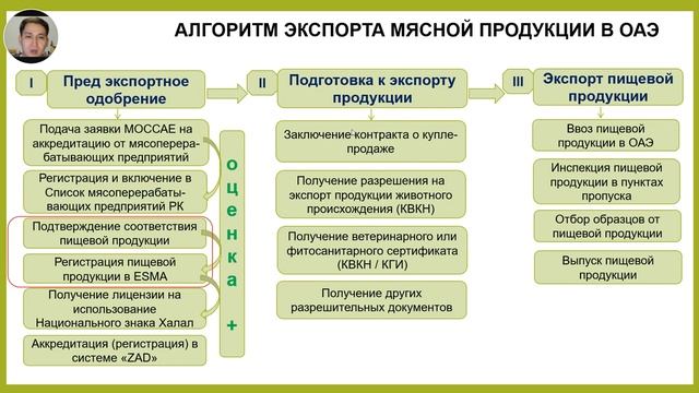 Алгоритм экспорта продукции в ОАЭ смотреть онлайн