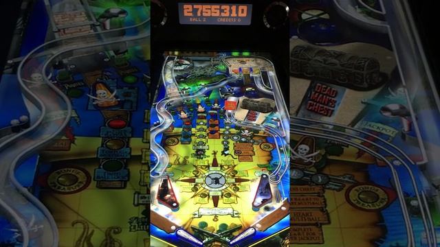 Pirates of the Caribbean Visual Pinball Review and Gameplay - 8.8 - Stern Pinball смотреть онлайн