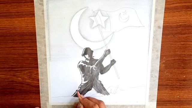 Defense Day Easy Drawing | Pakistan Defense Day | 6th September Defense Day Special Drawing смотреть онлайн