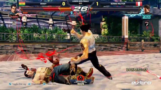 Shao? (Feng) vs Sergie Mazter (Kazuya) TOC 2021 SA Masters: Losers Semi-Finals смотреть онлайн