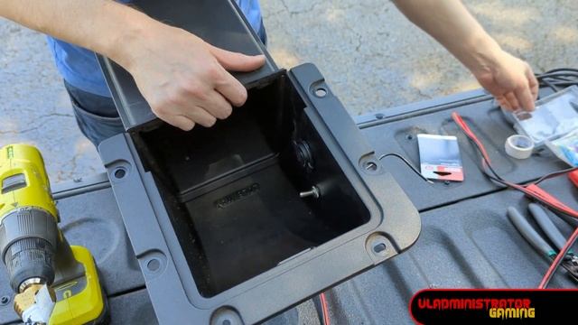 Flexbed 12V outlet installation | Ford Maverick смотреть онлайн