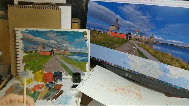 Эфир Соловки Пленэр Из Дома смотреть онлайн