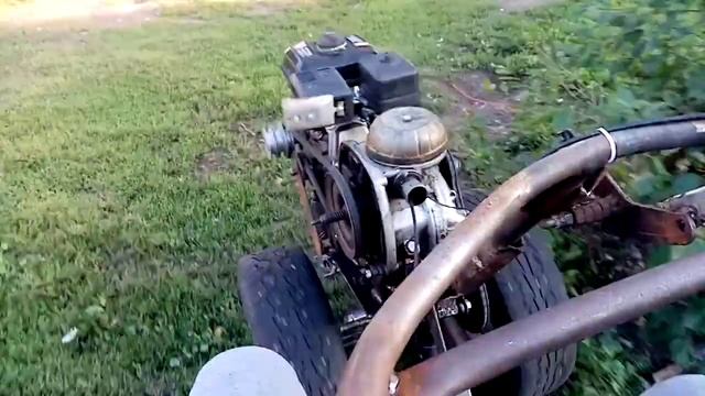 Самодельный минитрактор