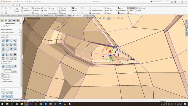 Surfacing Speed Modeling- Iron Man helmet смотреть онлайн