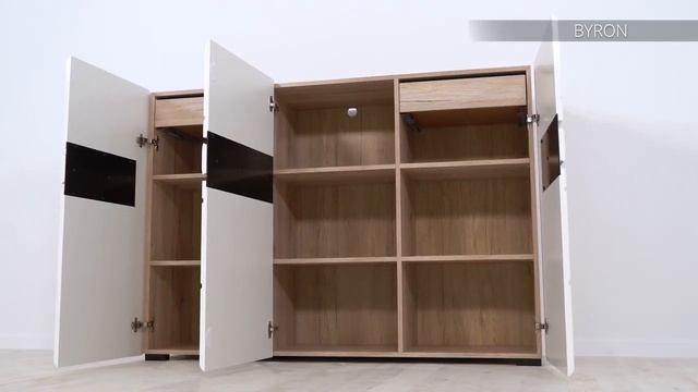 BYRON KOM3D2SW/11/15 комод BRW смотреть онлайн